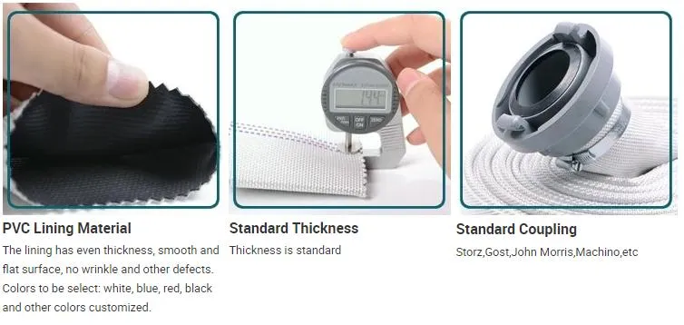 1-1/2" Canvas Hose Fire Fighting Hose