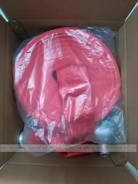13bar 65mm 2.5" Red Rubber PVC Fire Fighting Hose
