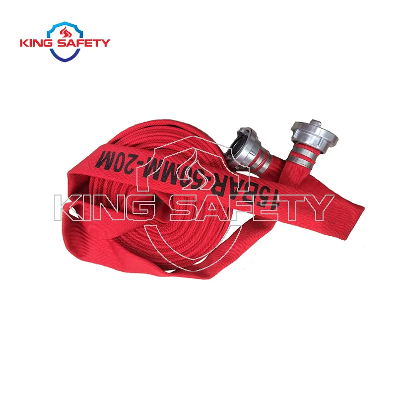 2" Red Color Fire Hose with Aluminum Storz Coupling