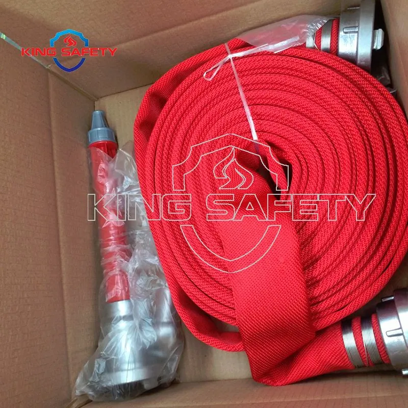 2" Red Color Fire Hose with Aluminum Storz Coupling