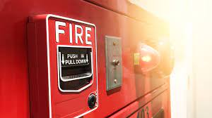 What are the 2 types of fire alarms?