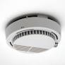 What is the normal light on a smoke detector?