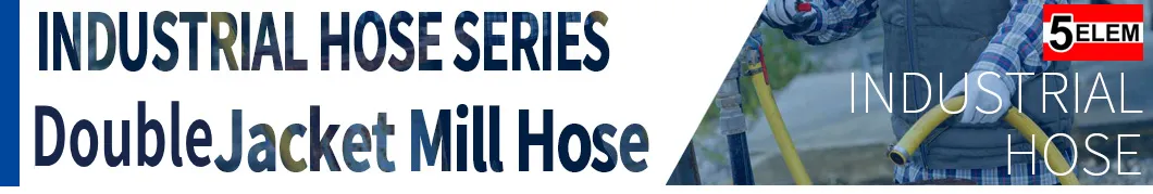 2inch 21bar Double Canvas Coated Industrial Fire Fighting Hose Mill Hose