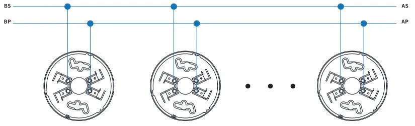 Addressable Rate of Rise & Fixed Temperature Heat Detector Lpcb Approved Fire Detector