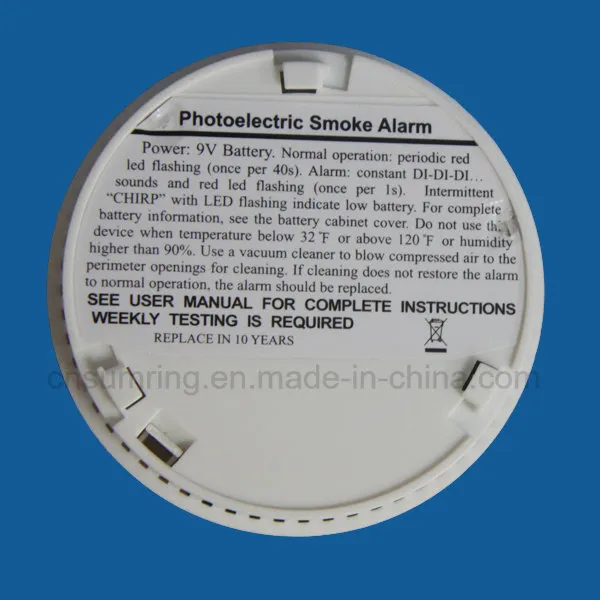 Anti-Light Travel Smoke Alarm Smoke Detecor for Home Fire Security