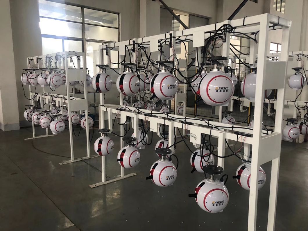 Automatic Infrared Tracking Fire Fighting Cannon System with Various Flow Rates