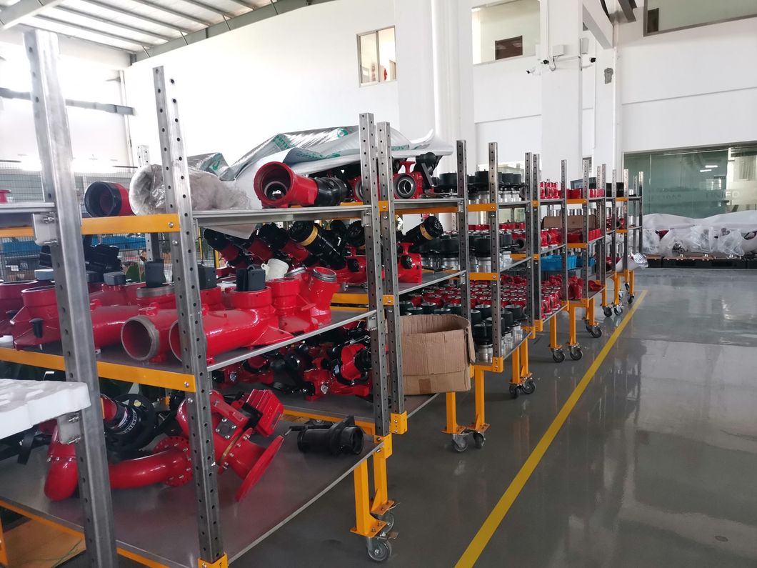 Automatic Infrared Tracking Fire Fighting Cannon System with Various Flow Rates