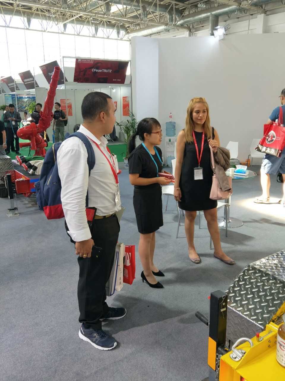 Automatic Infrared Tracking Fire Fighting Cannon System with Various Flow Rates
