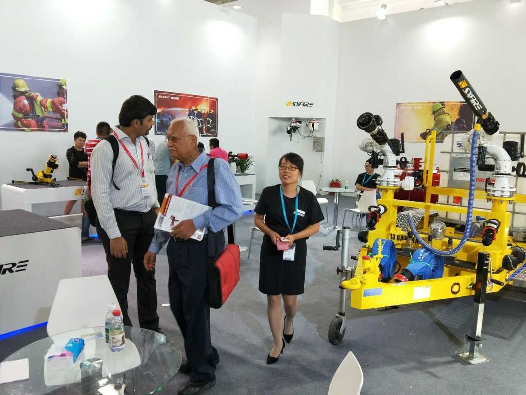 Automatic Infrared Tracking Fire Fighting Cannon System with Various Flow Rates