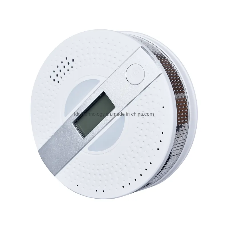 Best Quality LCD Smoke Co Detector Combine Alarm Sensor for Fire Alarm