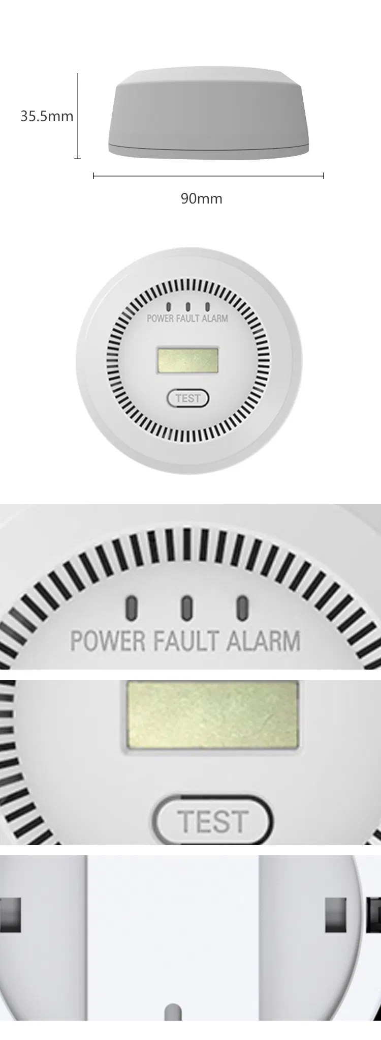 Carbon Monoxide Detector Conform to En50291-1