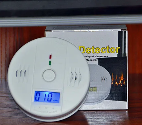 Digital Screen Carbon Monoxide Co Gas Leak Detector Indoor Alarm