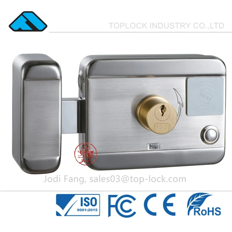 China Manufactory Electonic Safe Lock Touch Release Exit Pushbutton Switch with 180kg 280kg 320kg 500kg Magnetic Lock