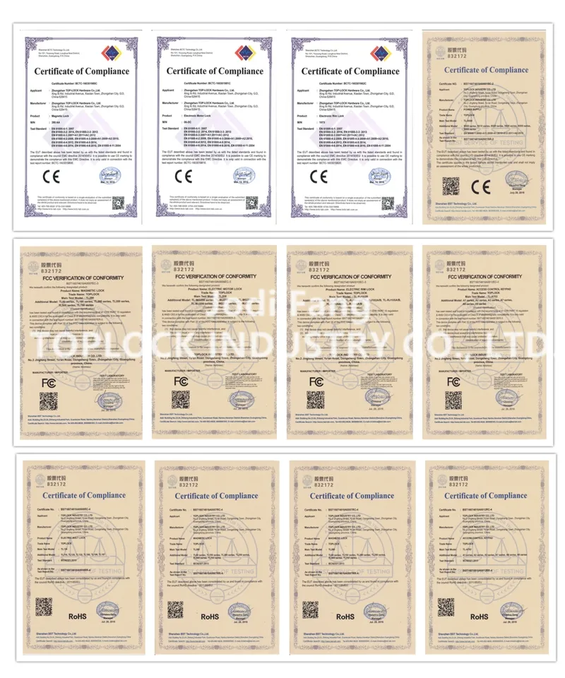 China Manufactory Electonic Safe Lock Touch Release Exit Pushbutton Switch with 180kg 280kg 320kg 500kg Magnetic Lock