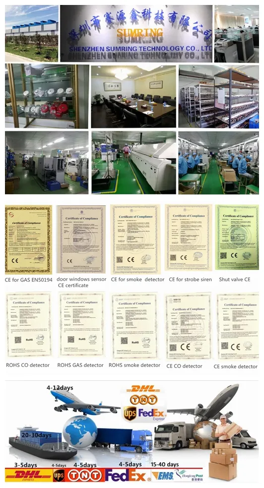 China Supplier Customization Ionization Smoke Detector with Remote LED Indicator