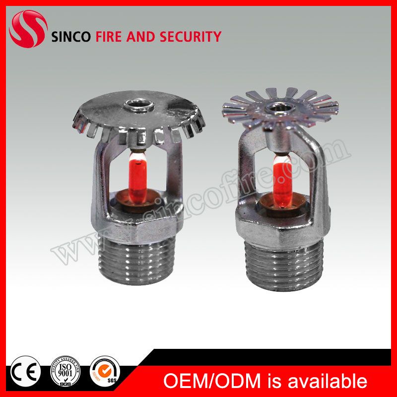 Chrome Finished Fire Fighting Sprinkler Head Used Fire Sprinkler Head