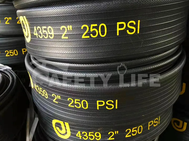 Duraline PVC Fire Hose / Rubber Lined Fire Hose / 3 Inch Fire Hose