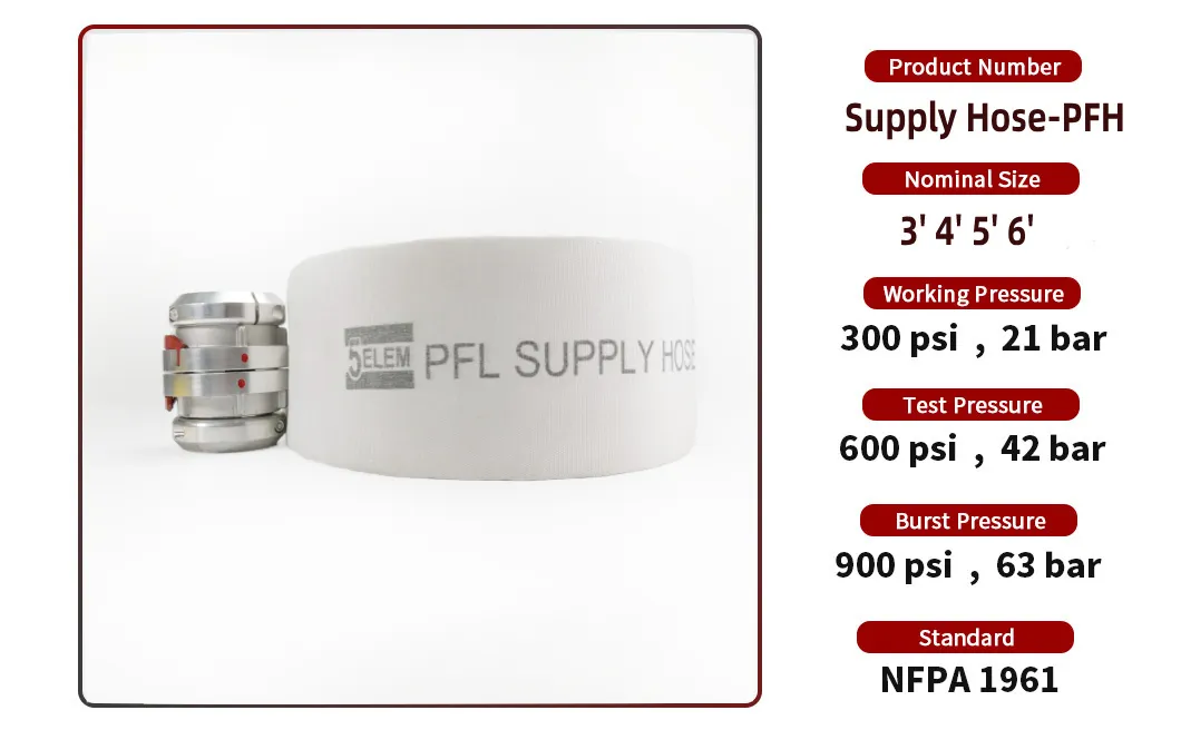 EPDM Double Coating Fire Hose