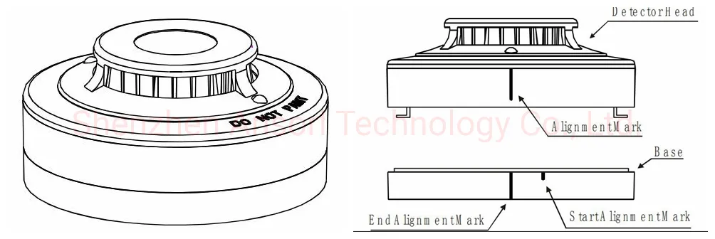 Factory Cheap Home Security Smoke Detector CO, Flame, Gas Alarm