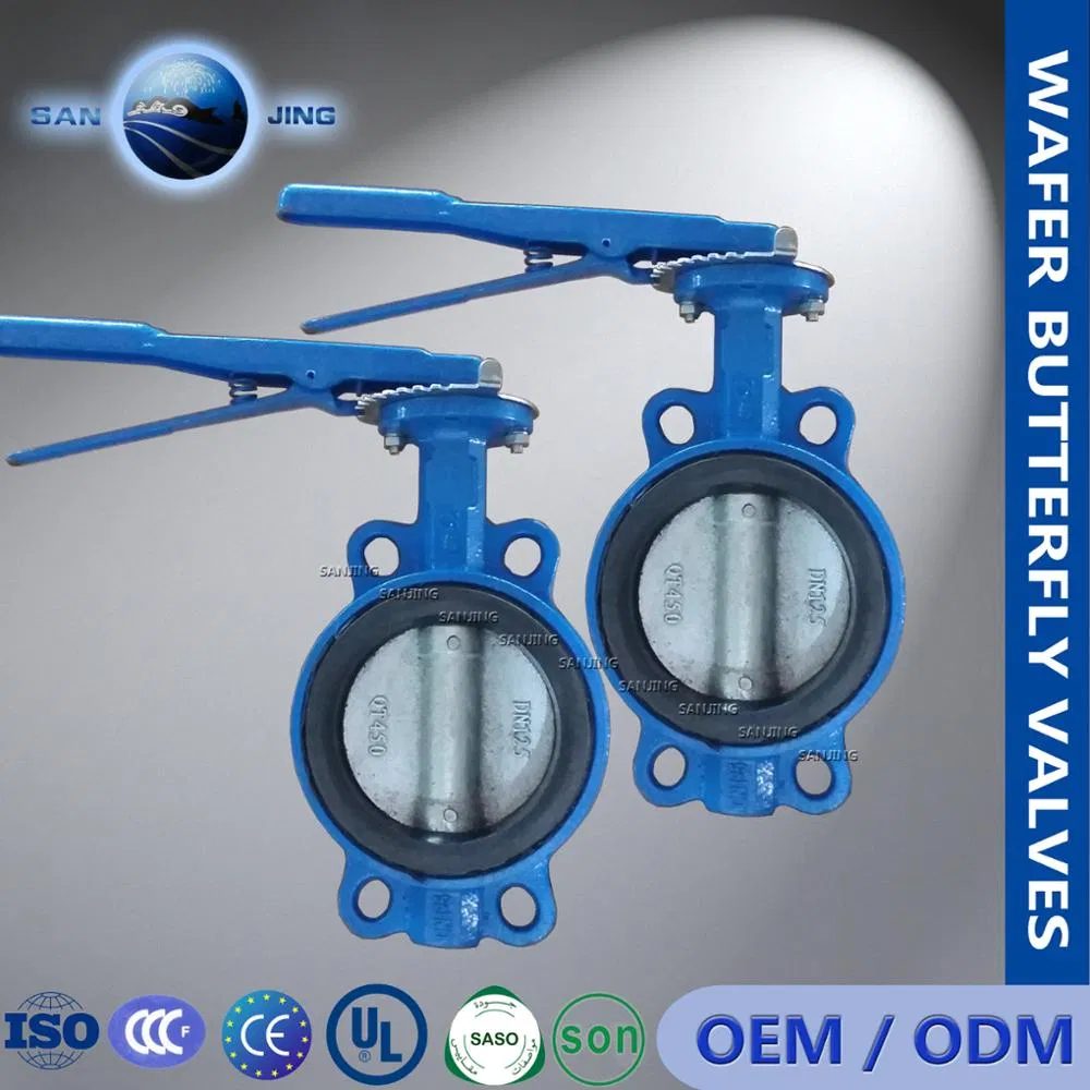 Factory Price Products Butterfly Valve with Handle Wafer Type