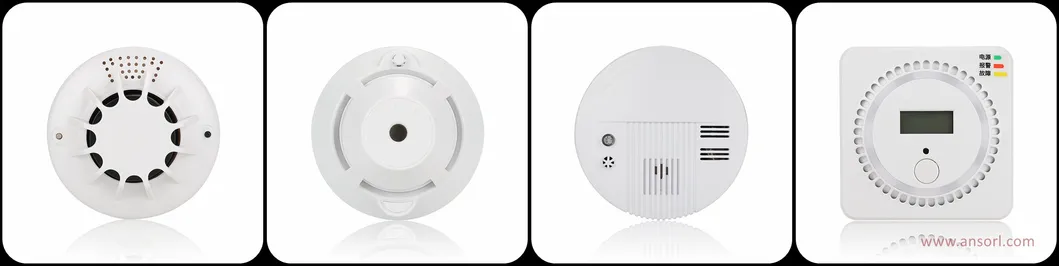 Fire Alarm System 24VDC Wired Gas Alarm Detector