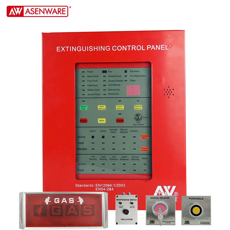 Fire Extinguishing Automatic FM200 Gas Fire Extinguishers with Factory Price
