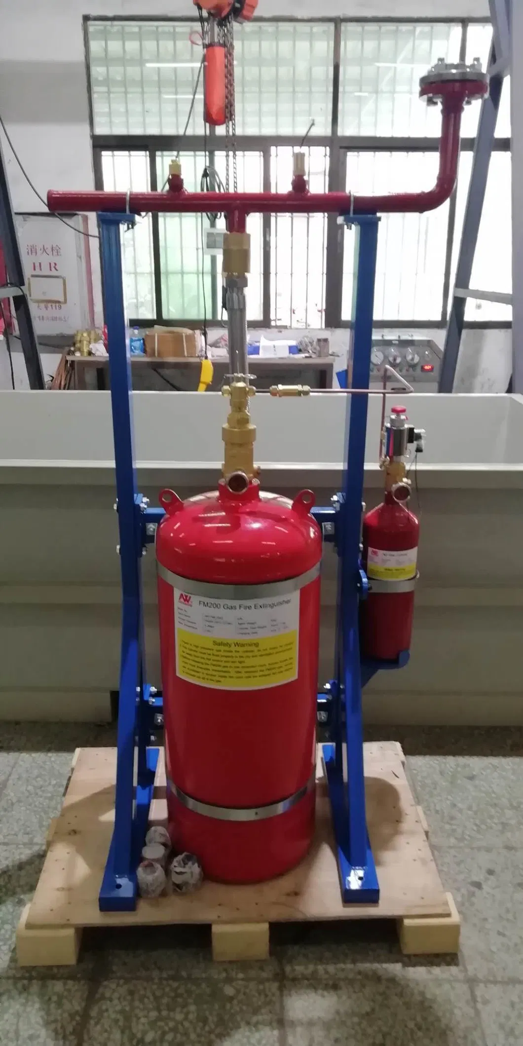 Fire Extinguishing Automatic FM200 Gas Fire Extinguishers with Factory Price