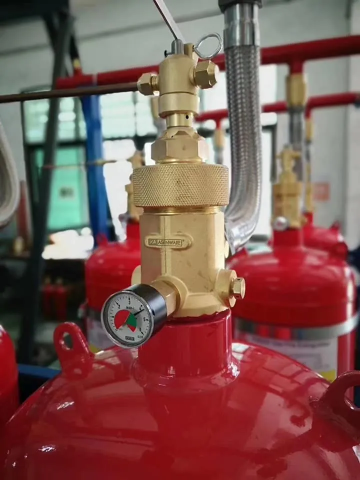 Fire Extinguishing Automatic FM200 Gas Fire Extinguishers with Factory Price