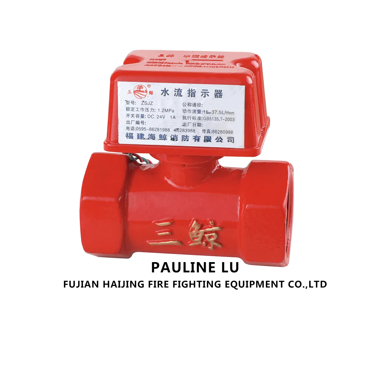 Fire Fighting Equipment, Water Flow Indicator Hfs - 25 Water Flow Switch