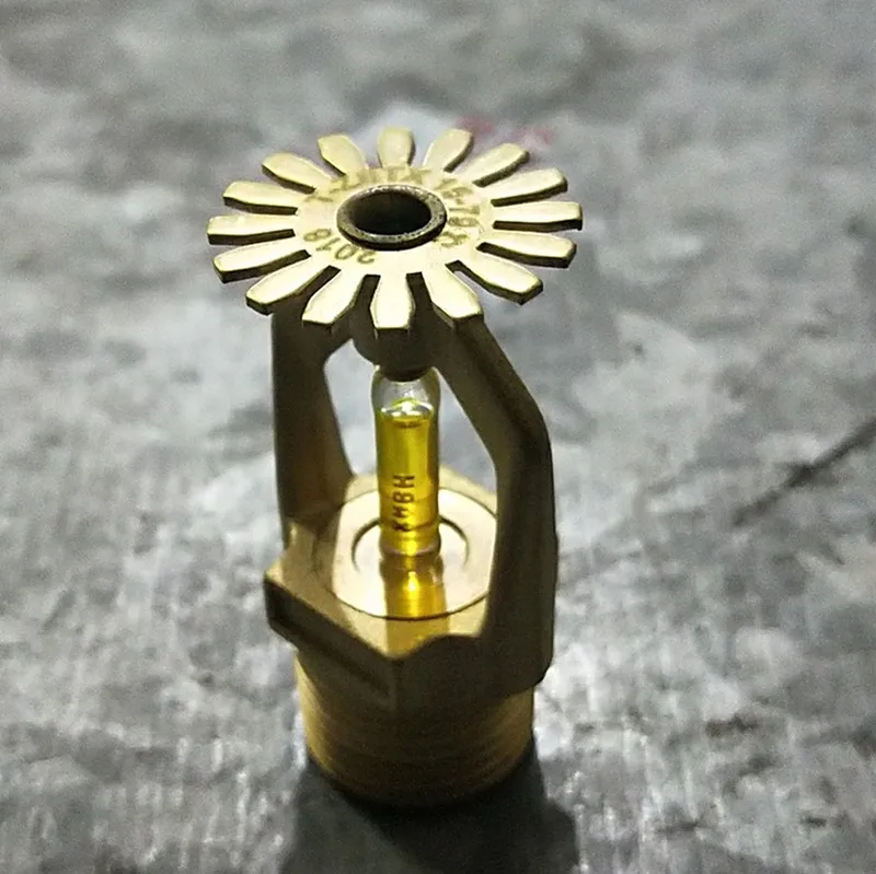Fire Fighting System 1/2 3/4 Sprinkler Head with Plastic Cover