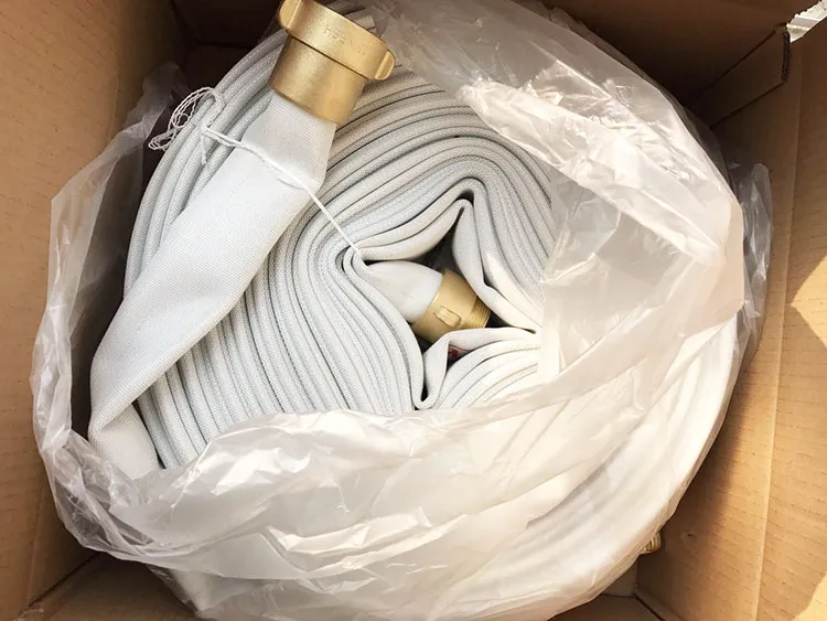 Fire Hose with Guillemin Coupling 100 Feet Nst Threaded Fire Hose