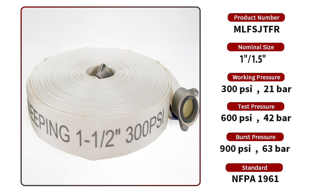 Flexible Single Jacket Forestry Weeping Hose