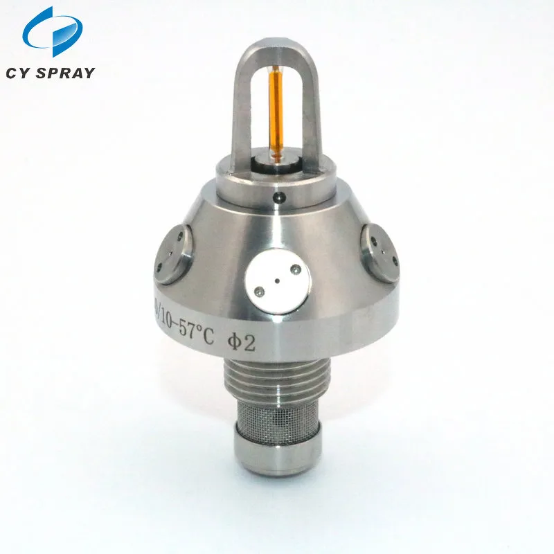 High Pressure Fire Fighting Fog Nozzle Close Type Water Mist Nozzle