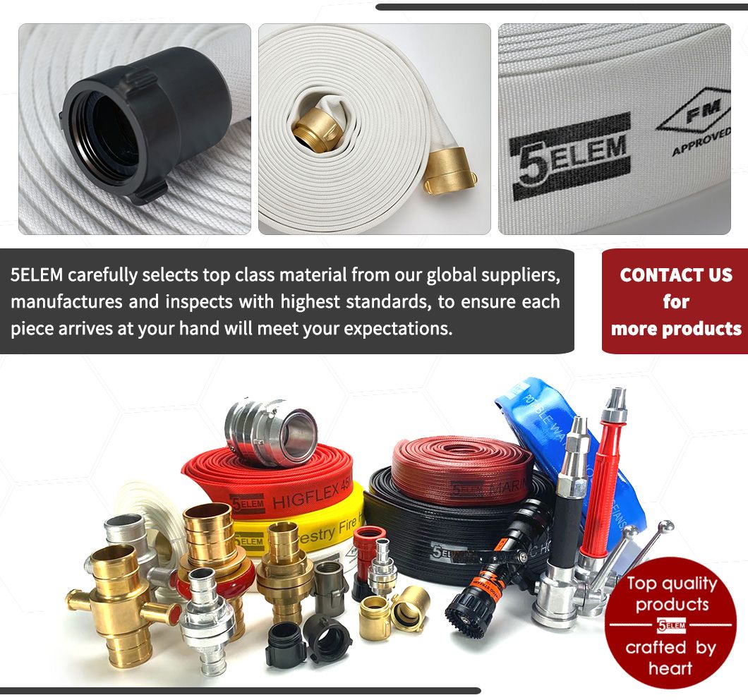 High Quality Fire Equipment Layflat Fire Hose