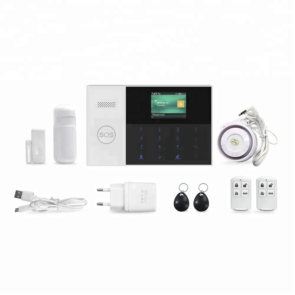 Home Alarm WiFi &GSM/3G&GPRS Alarm System Wireless Burglar Alarm System