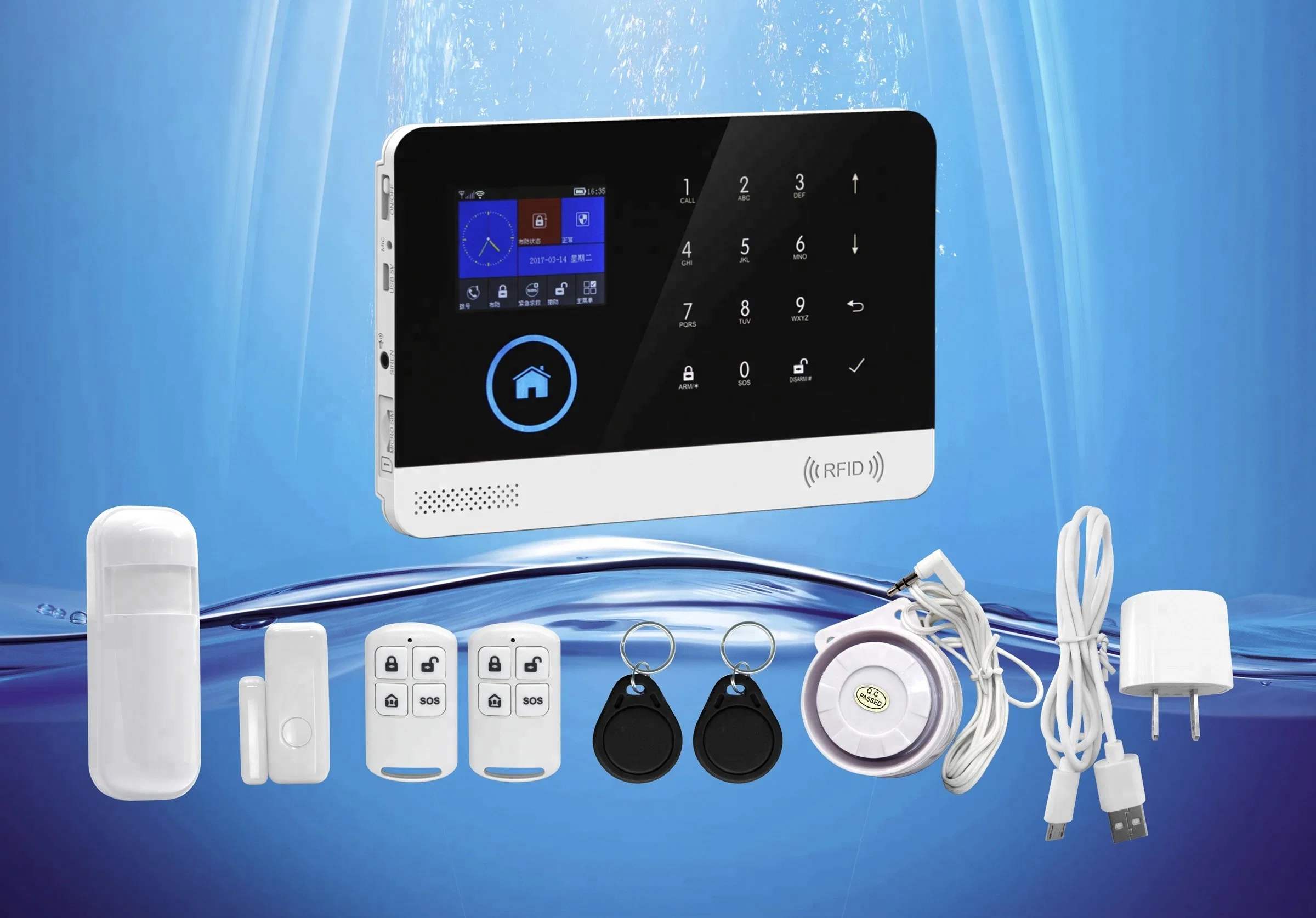 Hot Sale Wireless Security Alarm System Anti Theft Alarm