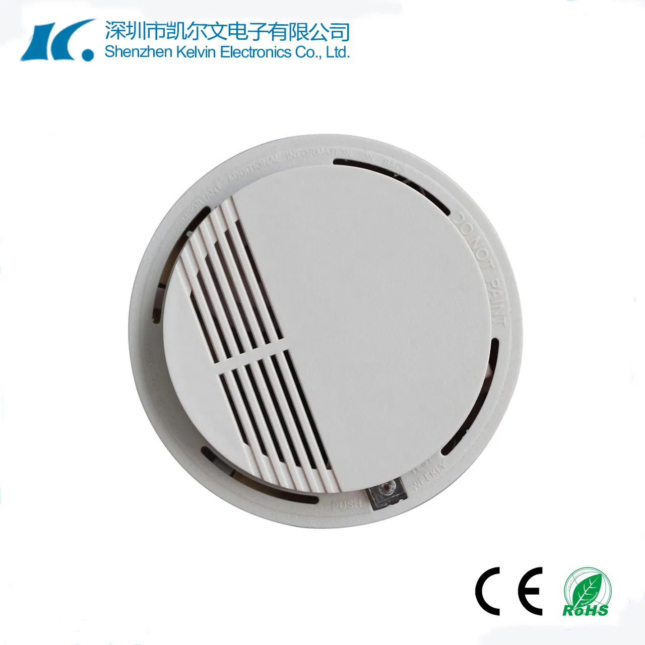 Hot Selling High Sensitivity Wireless Optical Standaione Smoke Alarm Kl-Yg02