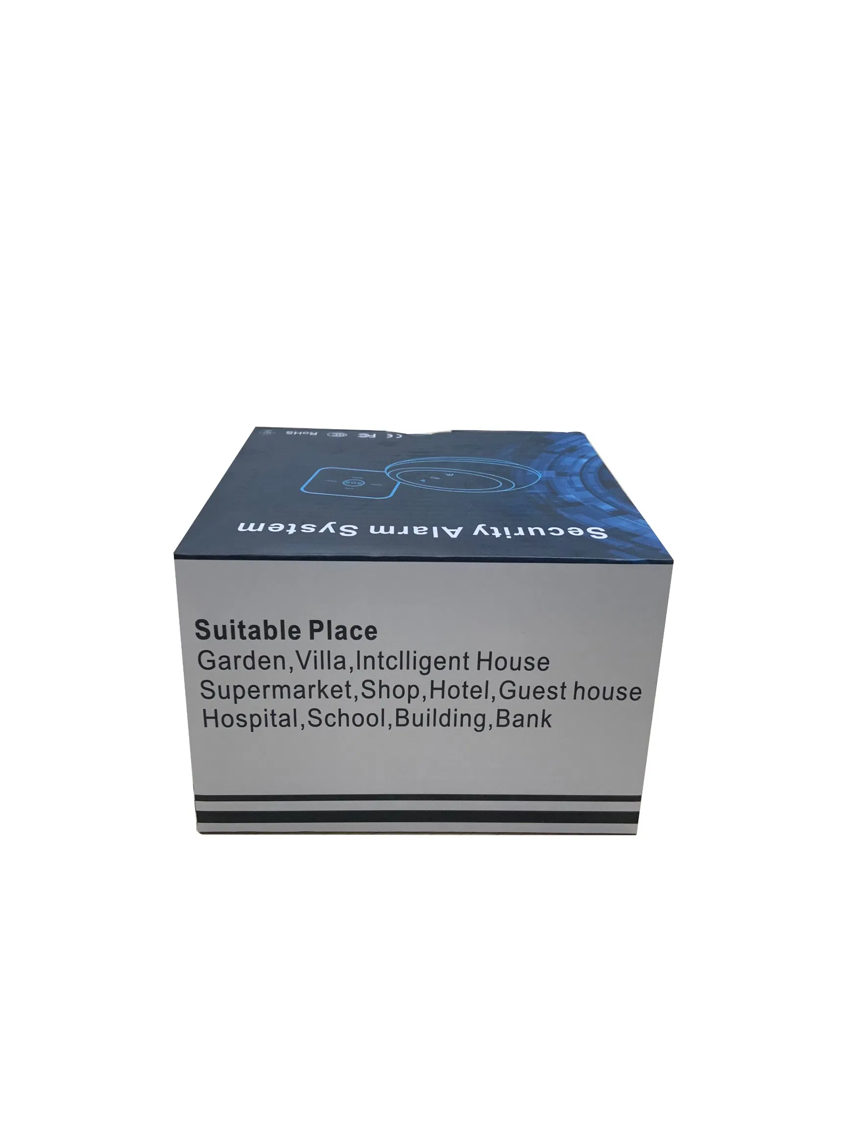 House Burglar Wireless Smoke Detector Fire Alarm Intruder Alarm WiFi Alarm System