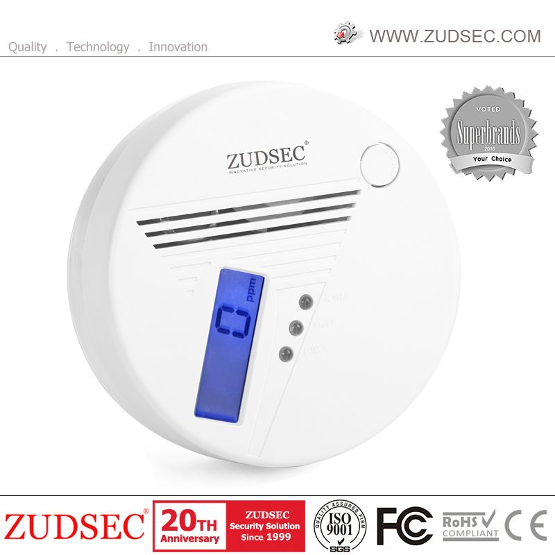 Household Items Portable Auto Carbon Monoxide Detector Sensor, LCD Display Carbon Monoxide Alarm