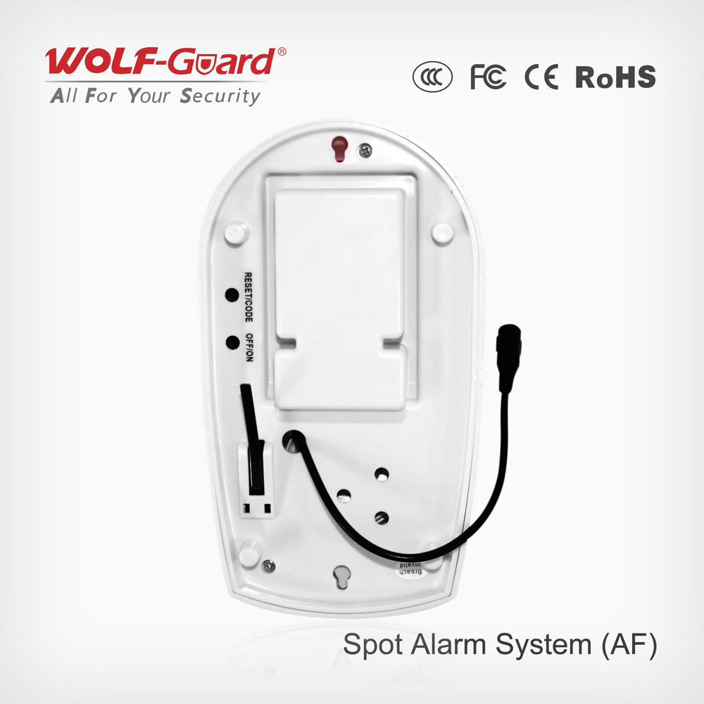 Intruder Spot Alarm System Can Be Used as Alarm Panel and Siren