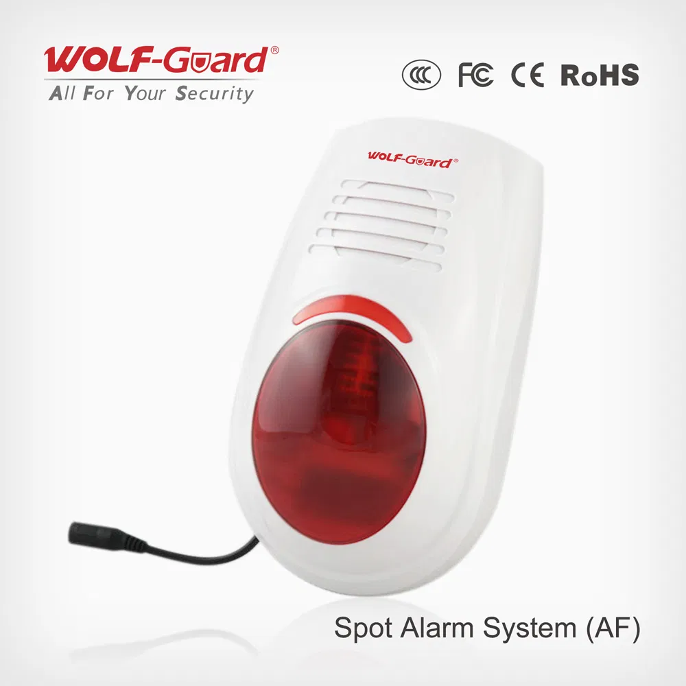 Intruder Spot Alarm System Can Be Used as Alarm Panel and Siren