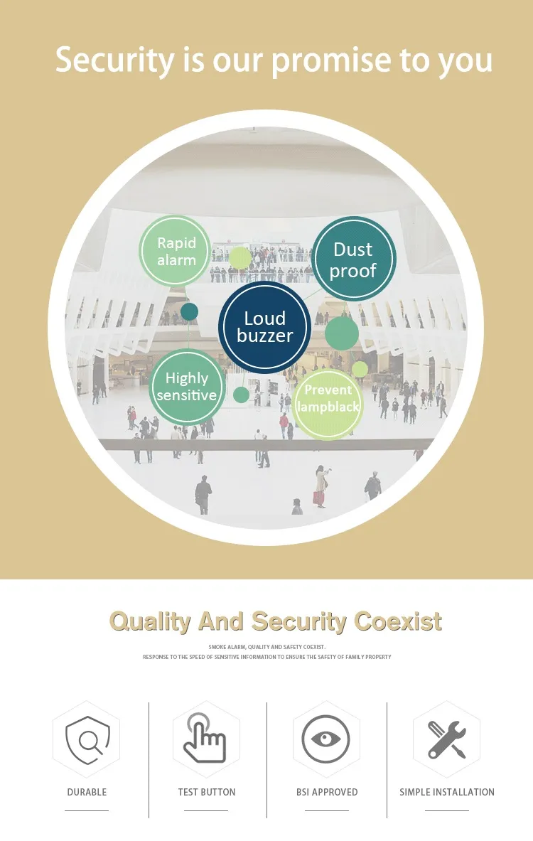 Jbe Optical Smoke Detector Alarm Manufacturer