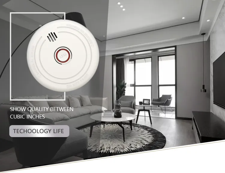 Jbe White European Standard DC9V Fire Alarm En14604