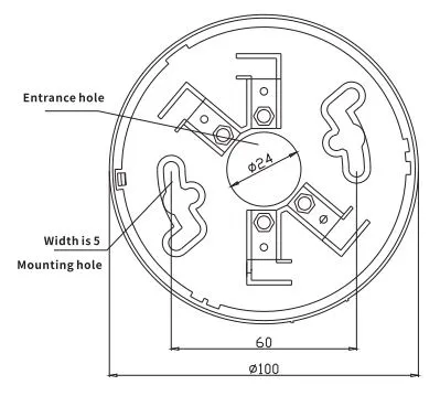 Jtw-Zom-Tc5162addressable Rate of Rise&Fixed Temperature Heat Detector