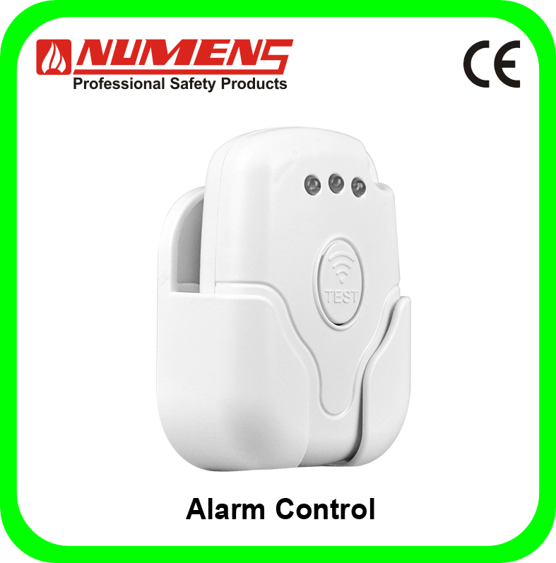 LPCB Wireless Fire Detector 3V Battery Photoelectric Smoke Alarm with 10 Years Life Battery