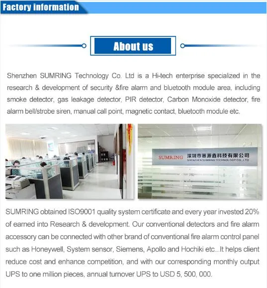 Manufacture Tuya Smart APP Control WiFi Interconneted Smoke Detector Alarm