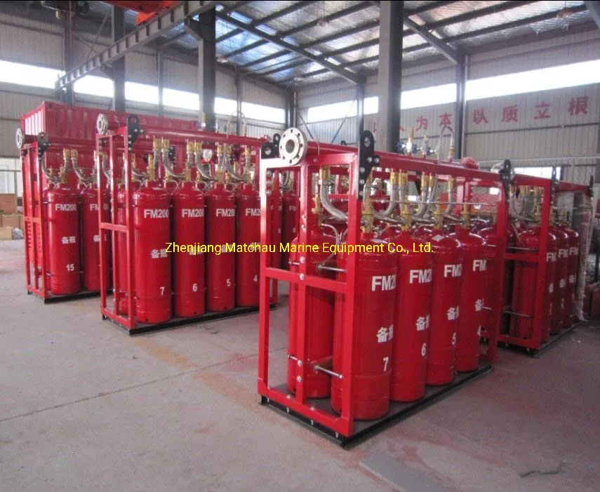 Marine Hfc-227ea Fire Fighting Suppression Plant Equipment