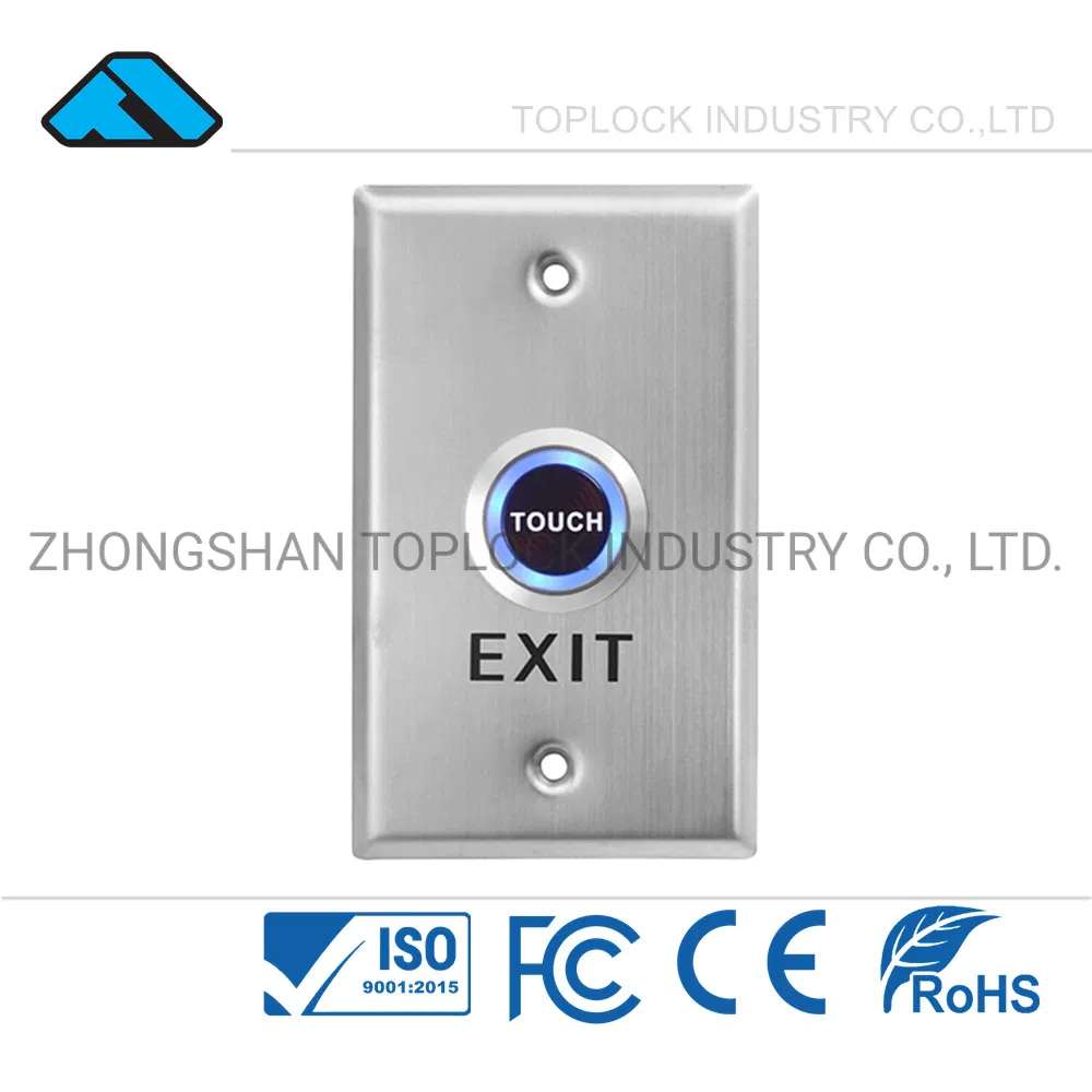 OEM ODM Access Control System Electrical Push Button Switch Touch Sensor Door Access Entry