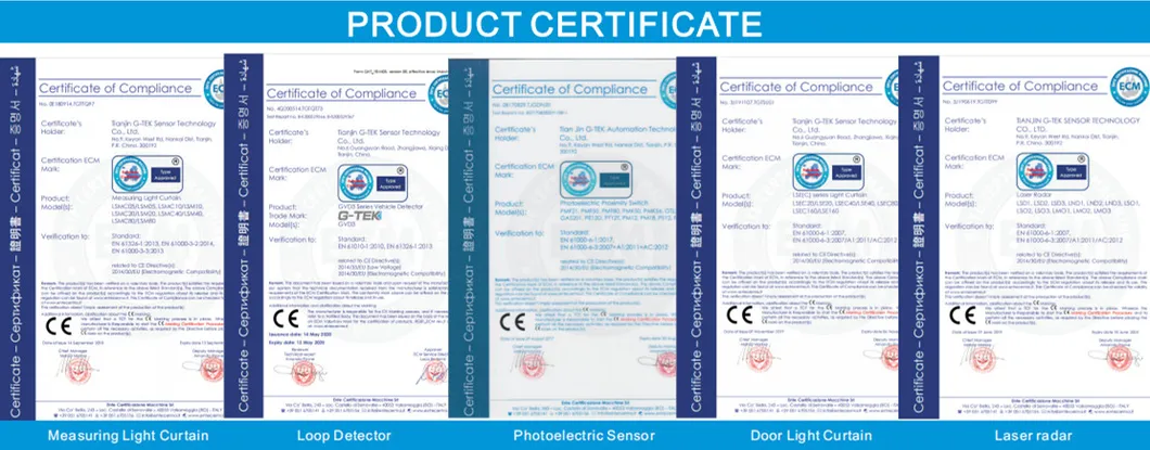 Opposed Beam Photo Sensor, Infrared Sensor for Optical Turnstiles