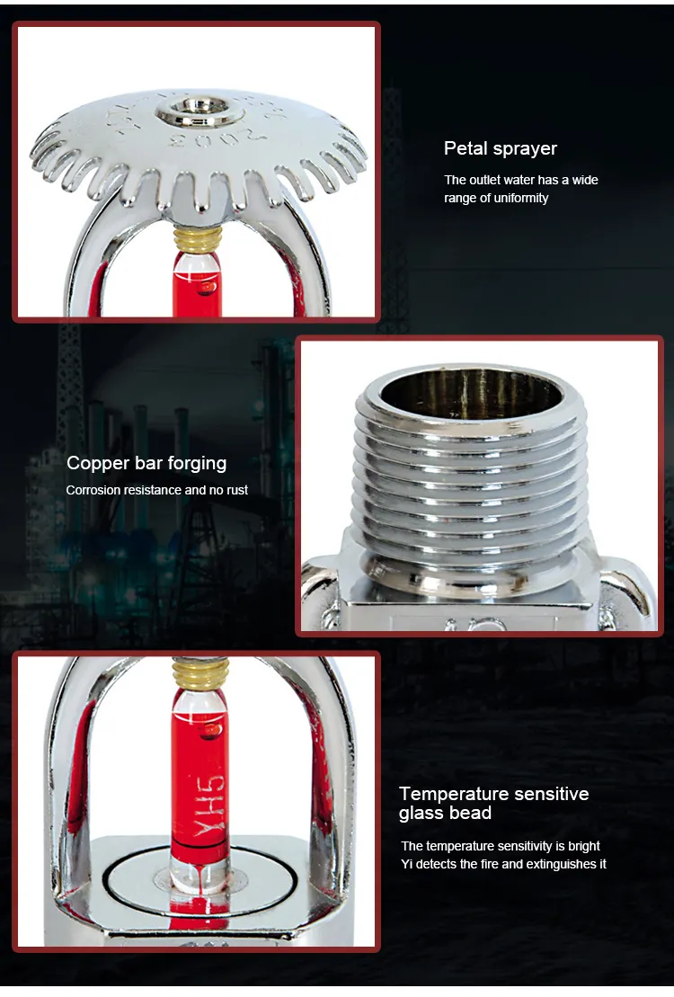 Pendent Dn20 Standard Response Fire Sprinkler for Fire Fighting